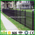 high quality powder coated tubular zinc steel garden fence from Anping Manufacture